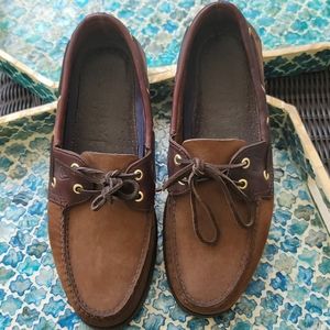 Sperry topsider boat shoe brown 10m